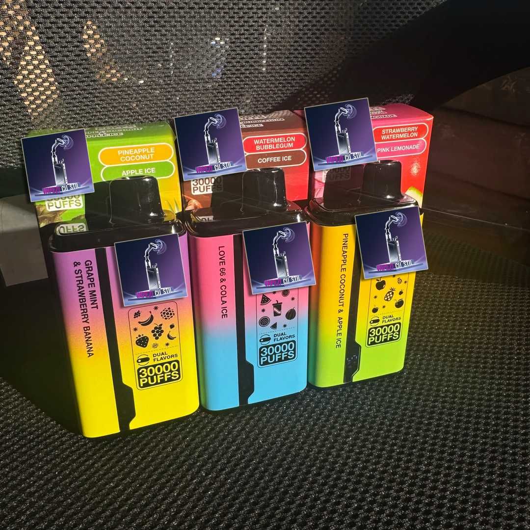 Pachet 2 vape uri 30.000 pufuri cu 2 arome