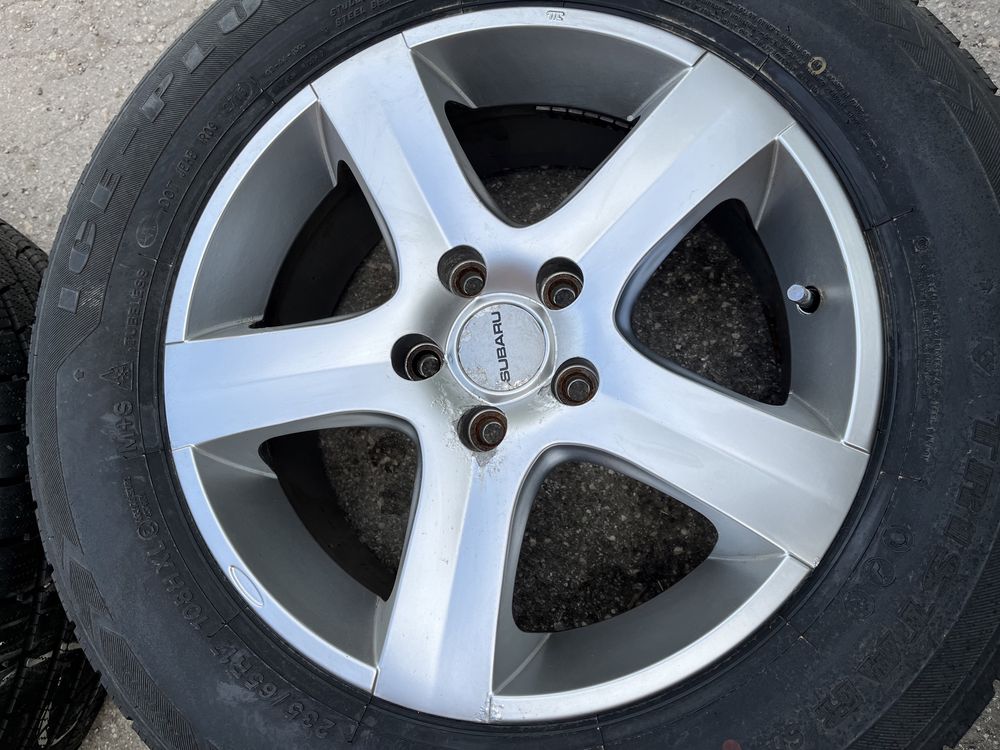 Джанти 17” със зимни гуми 235/65/17 за Subaru Субару 5х114,3