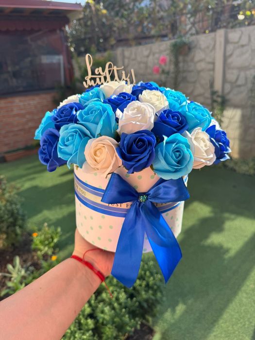 Aranjamnte/Buchete din trandafiri de sapun