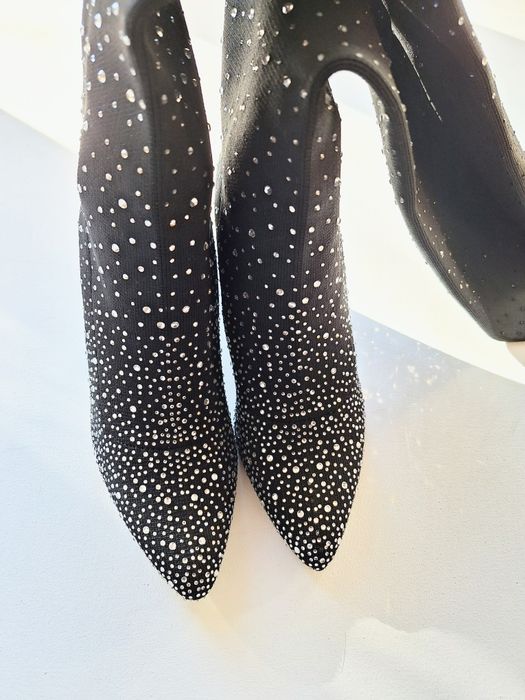 Kate Gray ботуши с кристали над коляното