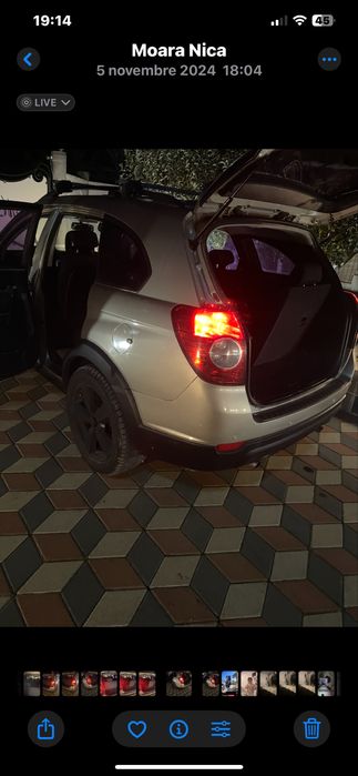 Chervolet captiva 2.5 gpt si benzina