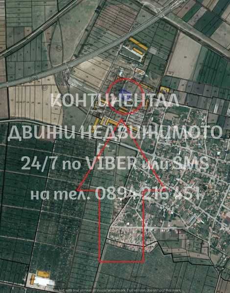 Три парцела 2-3300м2 в стоп. двор за промишлено - код 62482