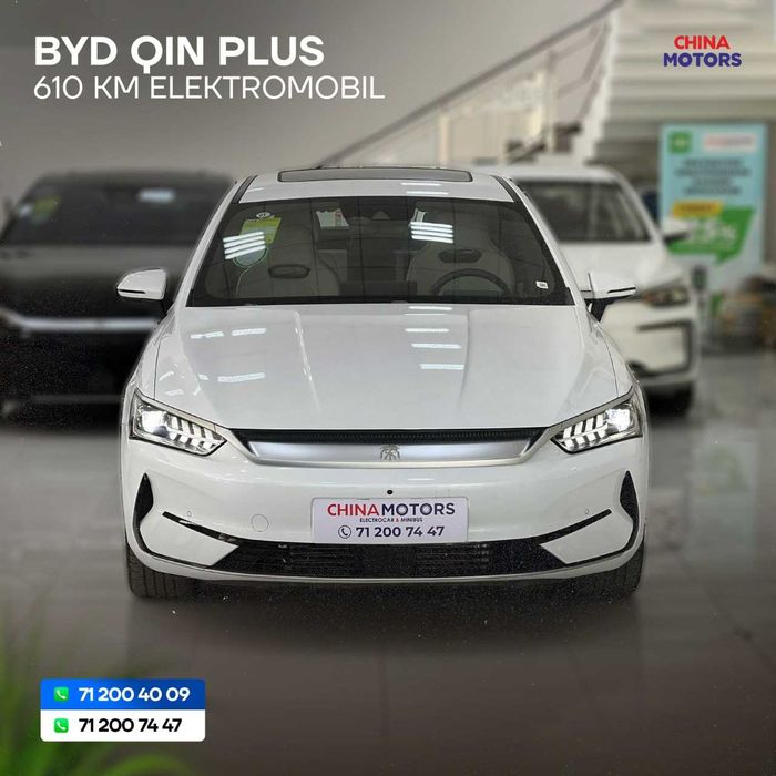 BYD qin plus eng yuqori texnologiya