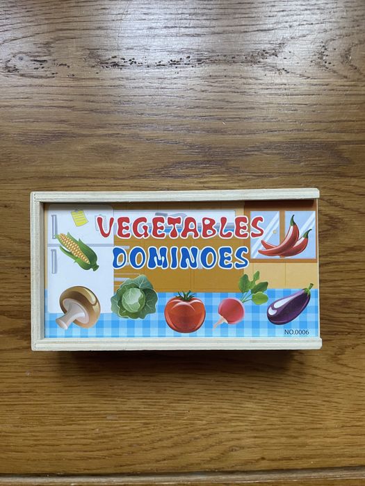 joc domino cu animale si legume