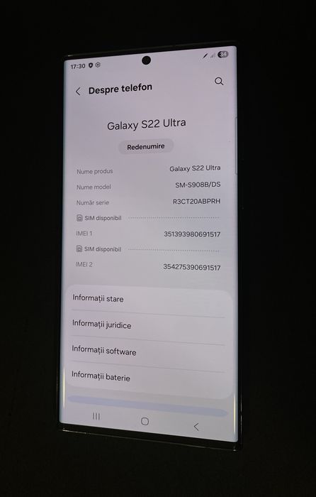 Samsung Galaxy S22 Ultra 5G 128Gb id-XXL2459