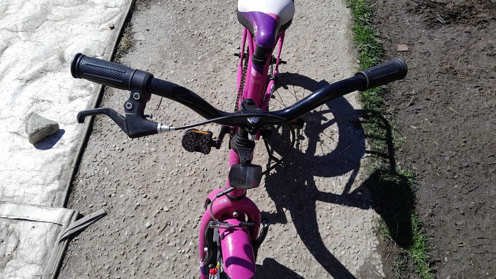 Bicicleta copii Nixe(fetite 3-4.5 ani),16er,single speed,frana clasica