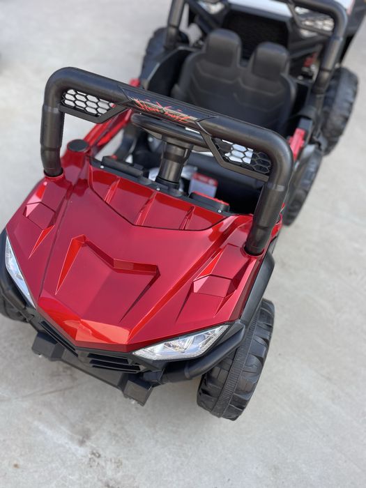 Masinuta electrica  copii Moni Fast UTV Painting Red,motoare 2x35W 12V