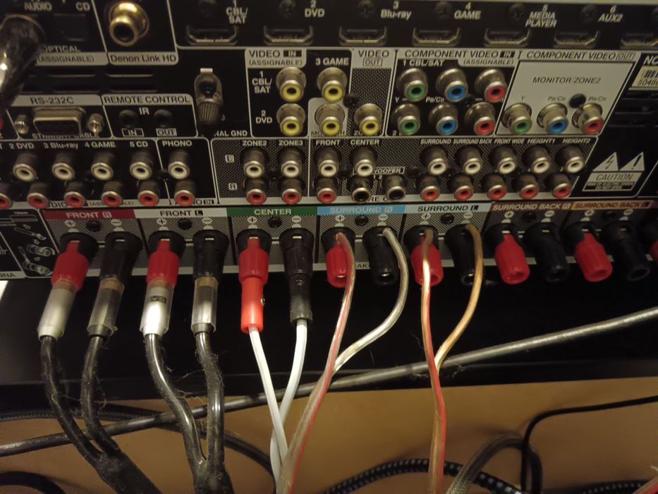 Home Cinema Receiver amplificator Denon AVR x4100w Dolby Atmos 7.2