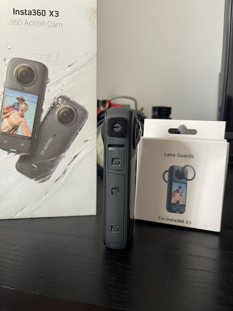 Insta 360 x3 Lens Guard Mic Wind Muff