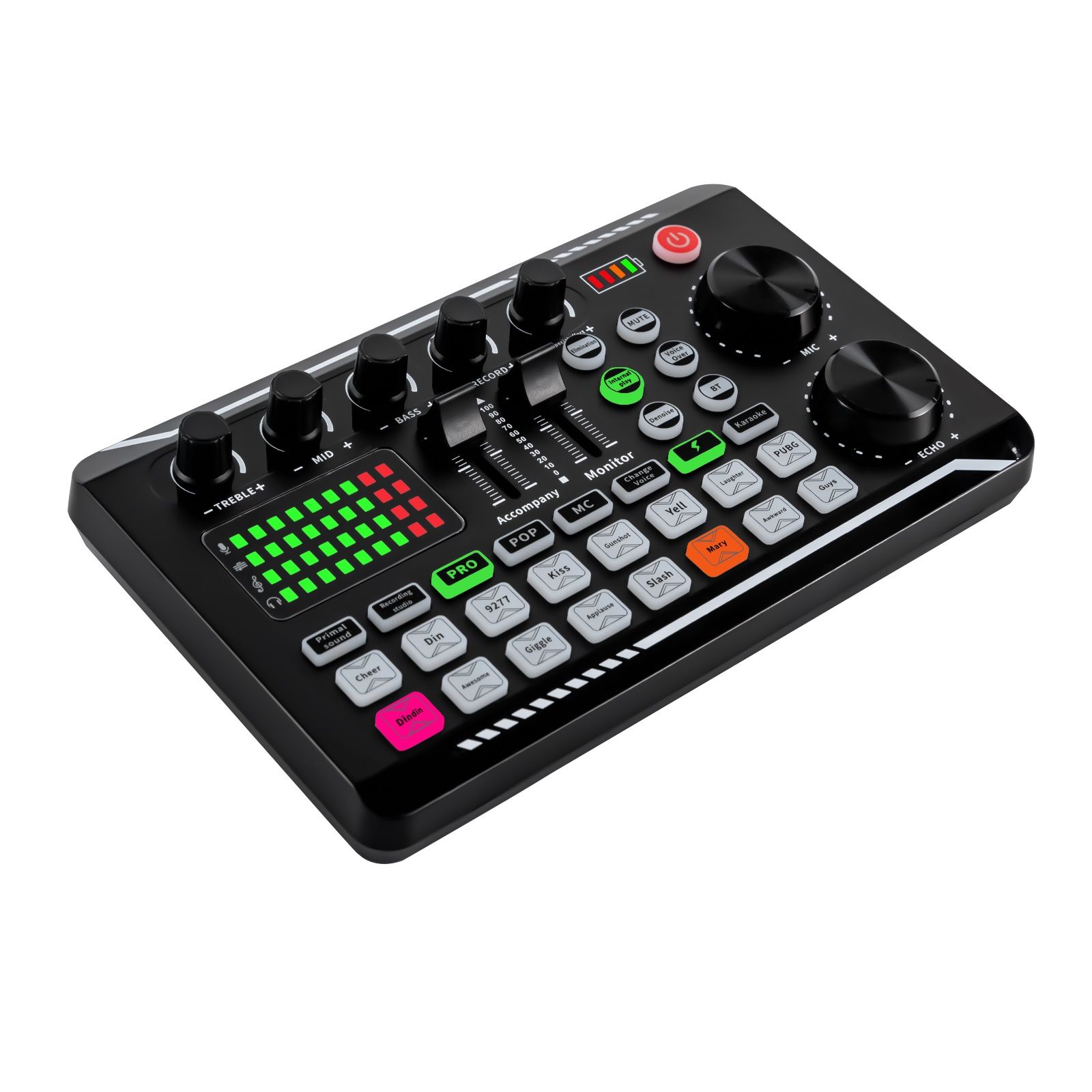 Mixer Audio DJ F998 – Efecte Sunet, Bluetooth 5.0, Portabil