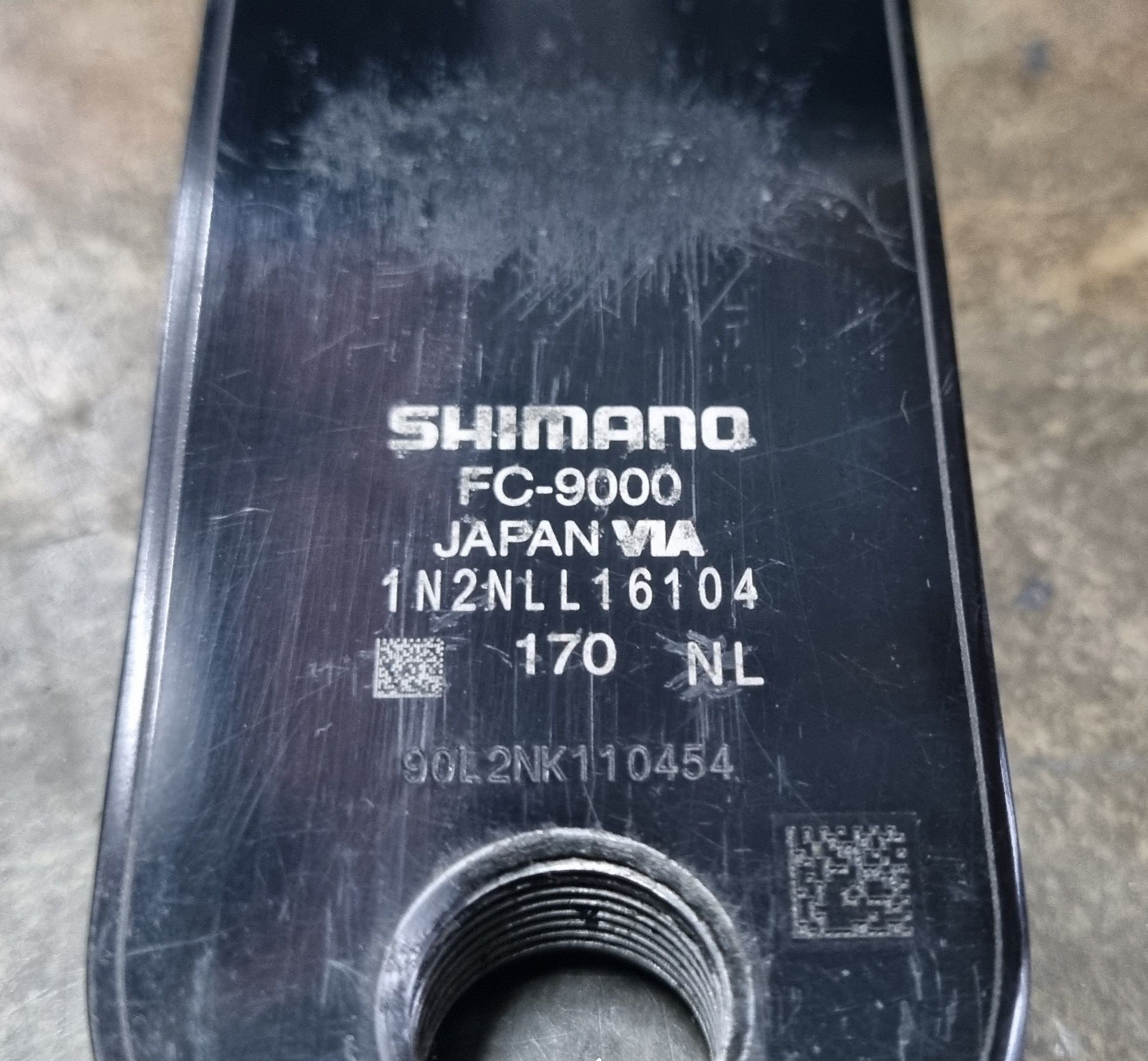 Продавам ляв курбел Shimano Dura-ace 9000 170 мм