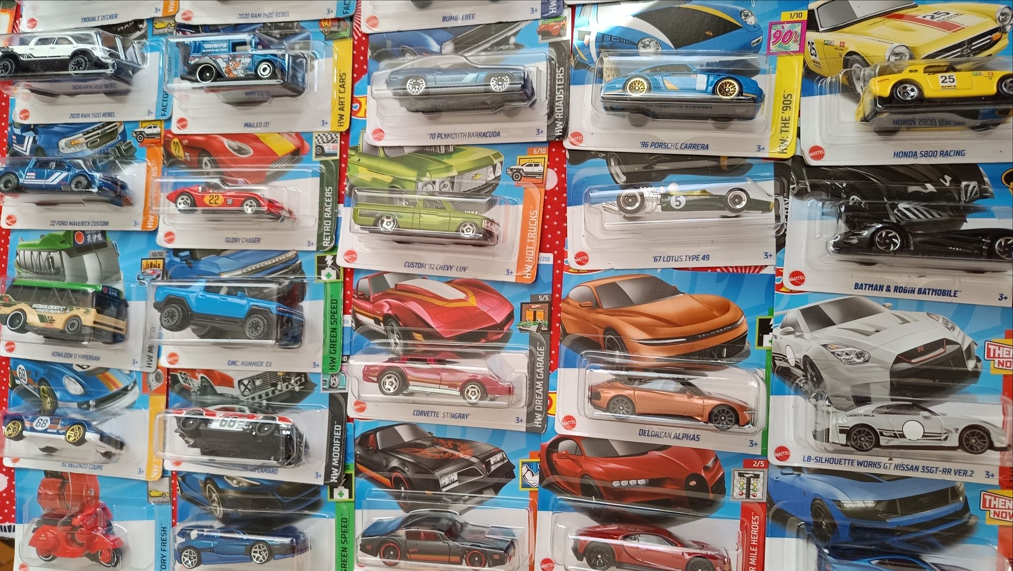 Метални колички Hot wheels