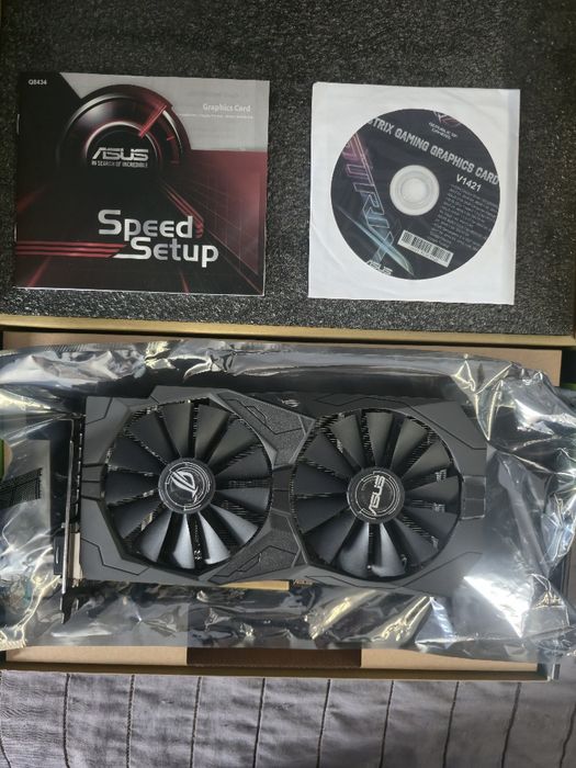 GeForce GTX 1050Ti Asus ROG Strix Edition (Като нова)