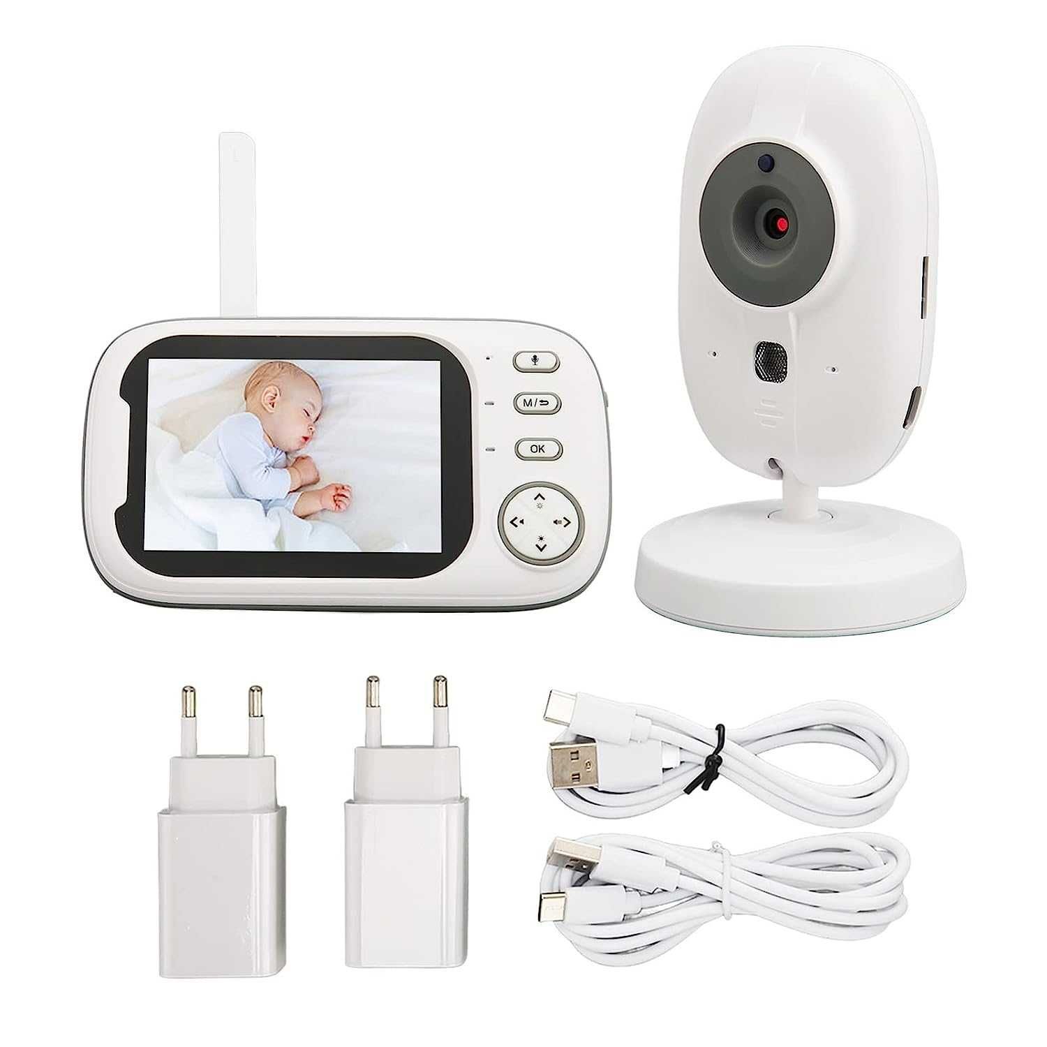 Baby Monitor si Camera Audio-Video Wireless Supraveghere Bebe, SpyBaby