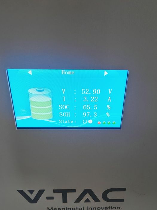 СПЕШНО V TAC батерия за соларни панели 10kw