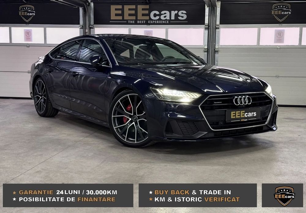 Audi A7 286CP Mod2019 Camera360 MatrixLed BangOlufsen Jante21 GARANTIE