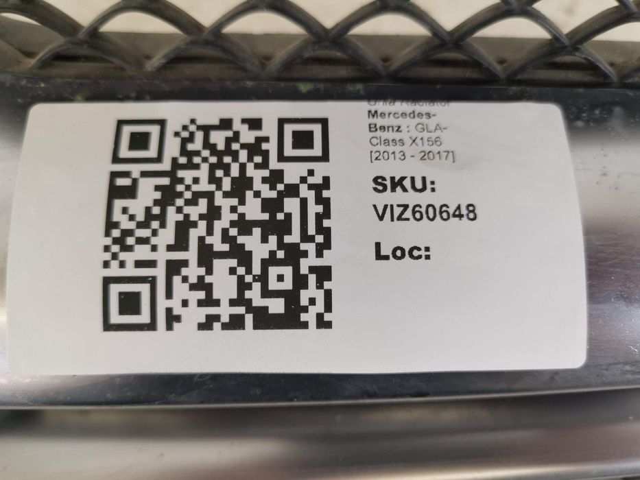 Радиаторна решетка Мерцедес-Бенц ГЛА-Клас / Mercedes-Benz GLA-Class [