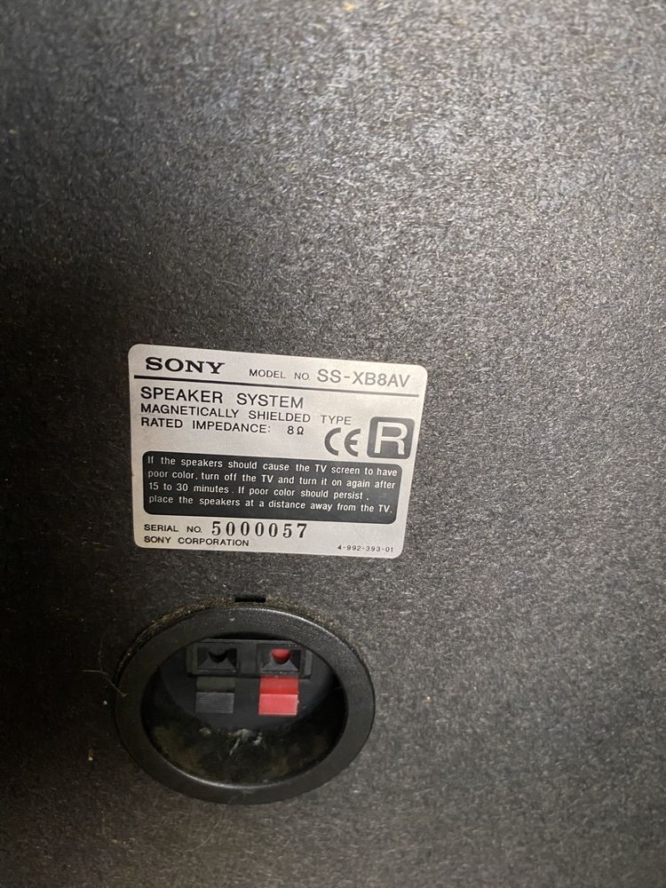 Boxe Sony Ss-Xb88Av,Technics,Onkyo,Aiwa,Denon