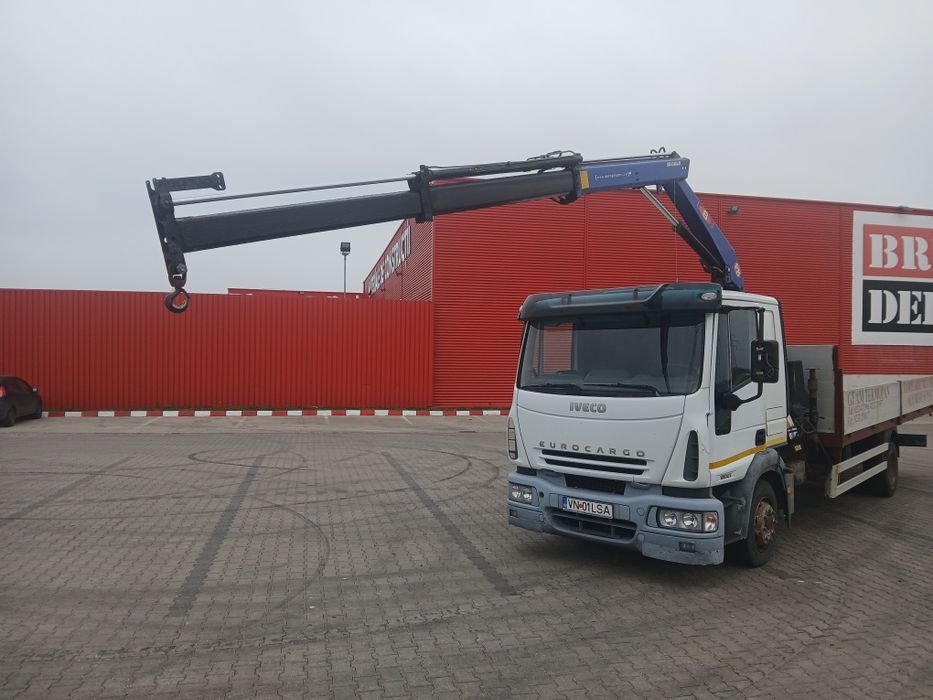 Vand Iveco Eurocargo 12 tone cu Macara