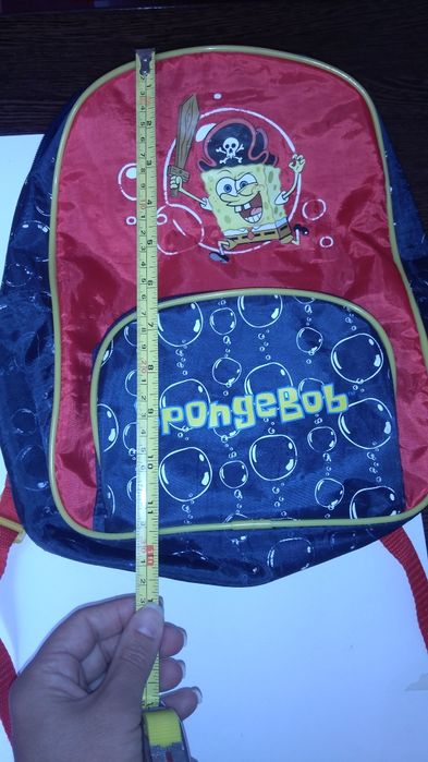 Rucsac Sponge Bob, gradinita/timp liber - UTILIZAT