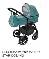 Бебешка количка Нио Стар 3в1