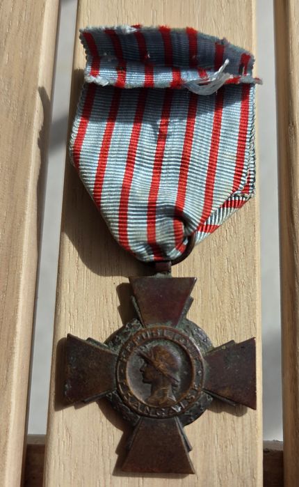 Medalia Croix du Combatant Franta WW1
