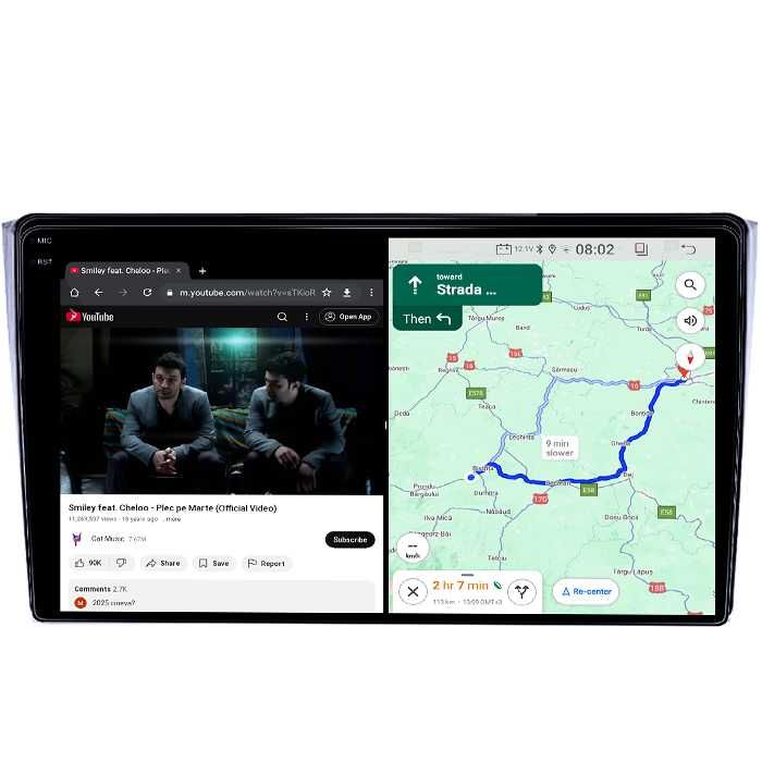Navigatie Mazda CX-9 2006-2016,  Android 14, 10 INCH, 4GB RAM/64GB ROM
