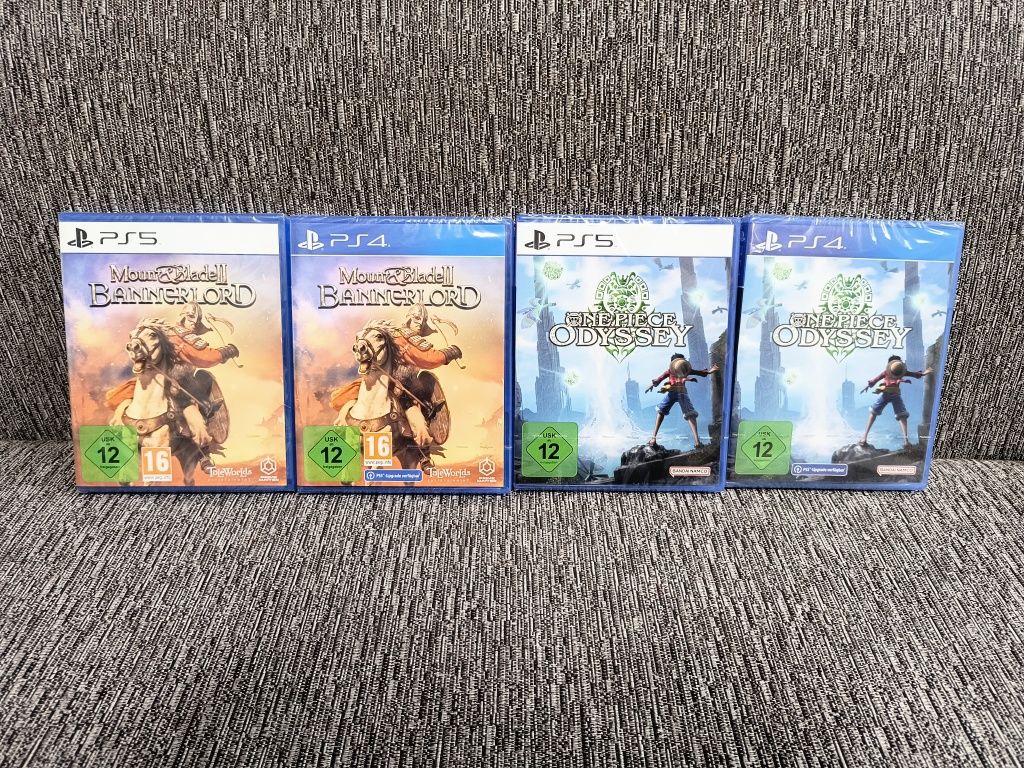 Mount and Blade 2, One Piece Odyssey PS4 PS5