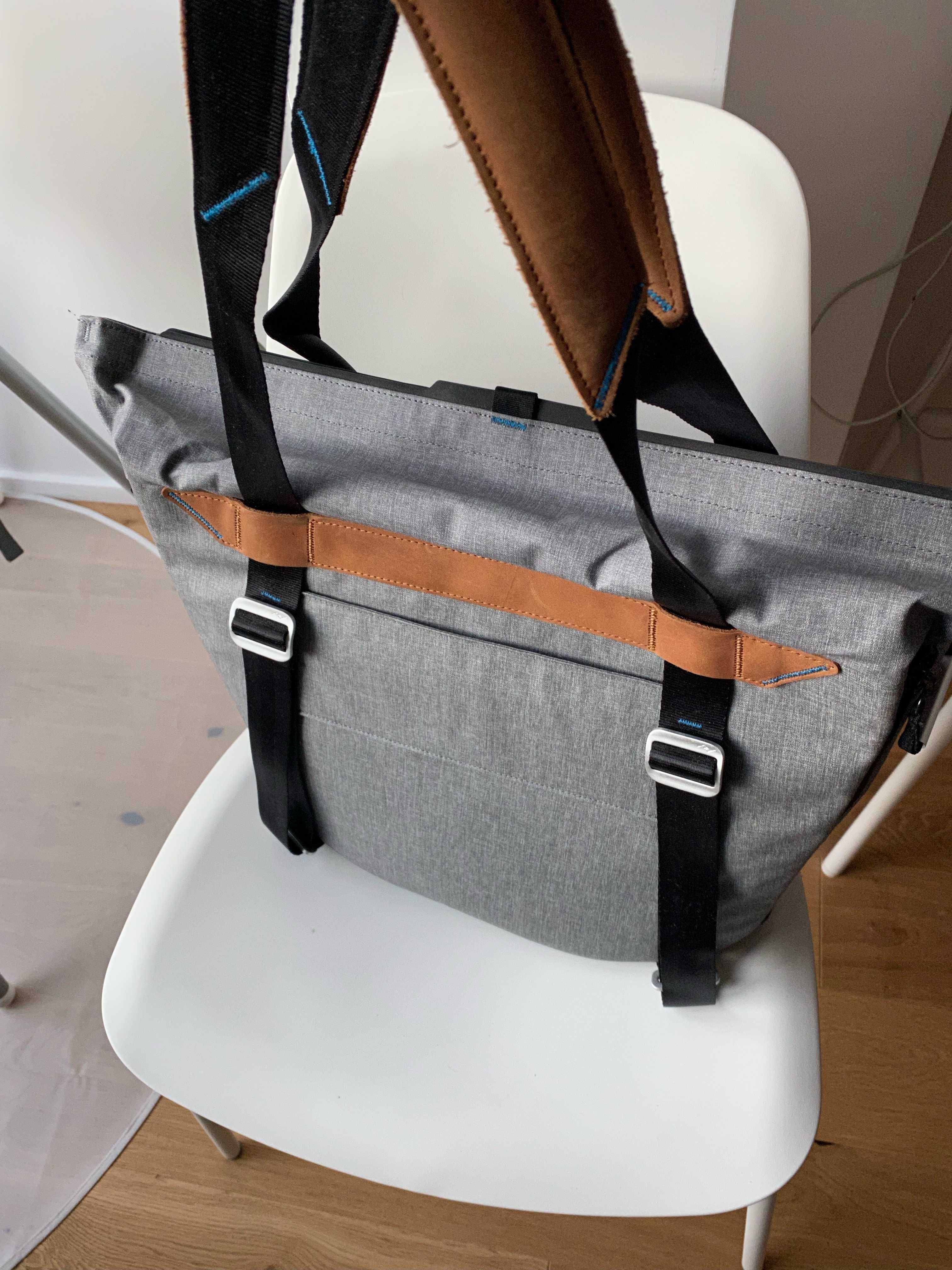 Ръчна чанта Peak Design EVERYDAY TOTE V1 ash - светло сиво, 20 литра