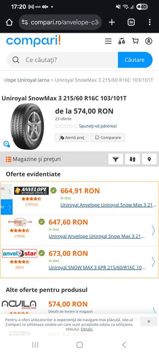 Anvelopa allseason Uniroyal Snow Max 3