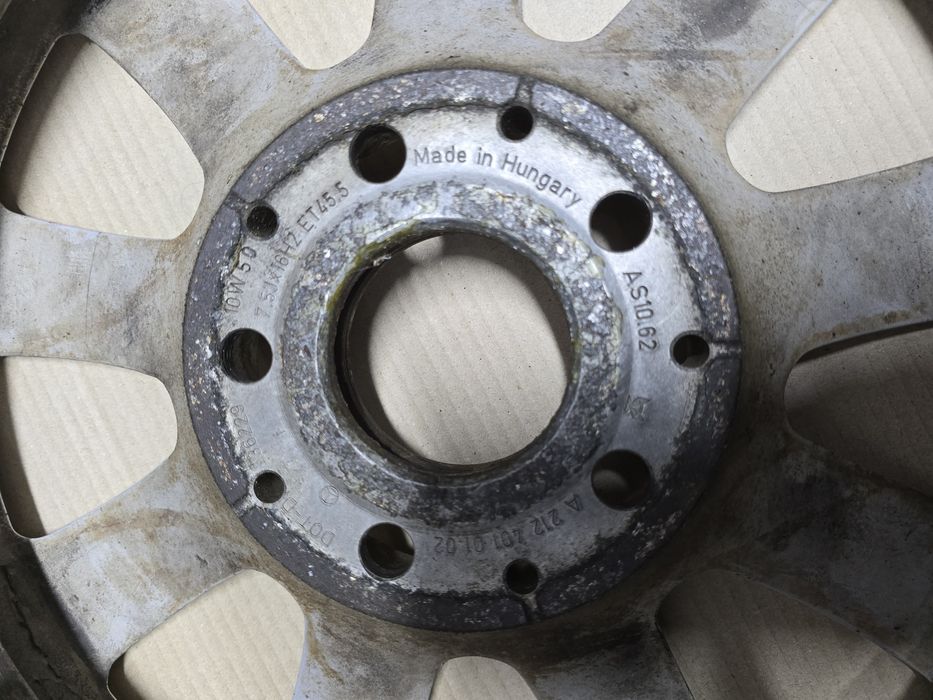 Jante Mercedes pe 16