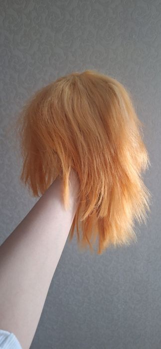 парик аниме косплей рыжий