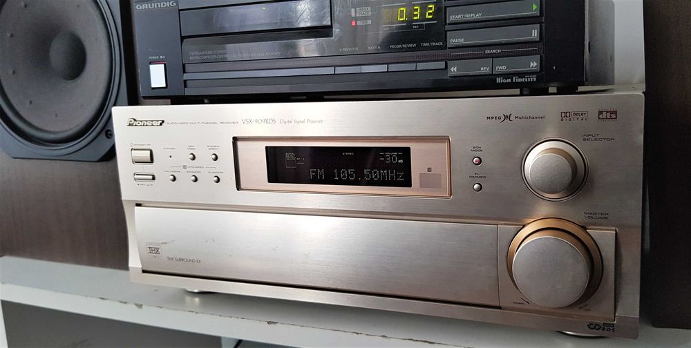 Pioneer VSX 909 muzica THX 7.1 Japan telec filme muzica