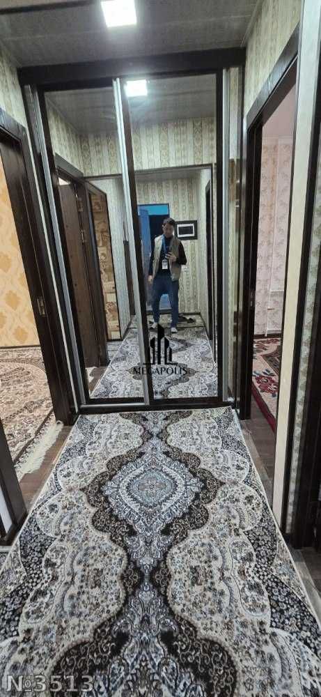3xonali 3etajda joylashgan yangi jixozlangan kvartira ijaraga beriladi