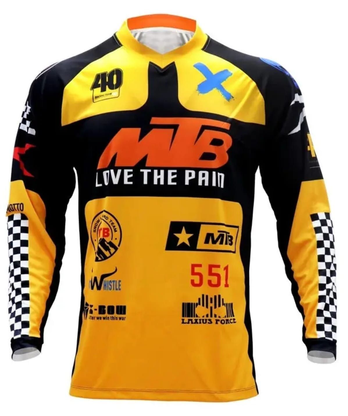 Bluza/tricou maneca lunga barbati off road/cross/atv/enduro/competitie