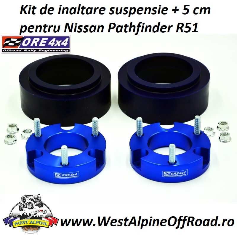 Kit inaltare suspensie NISSAN PATHFINDER R51 - Inaltare + 5 cm