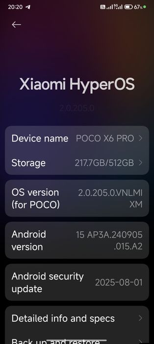 POCO X6 Pro  512gb