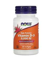 Vitamin D3 5000IU. Now Firma. Витамин Д3 5000ИУ.
