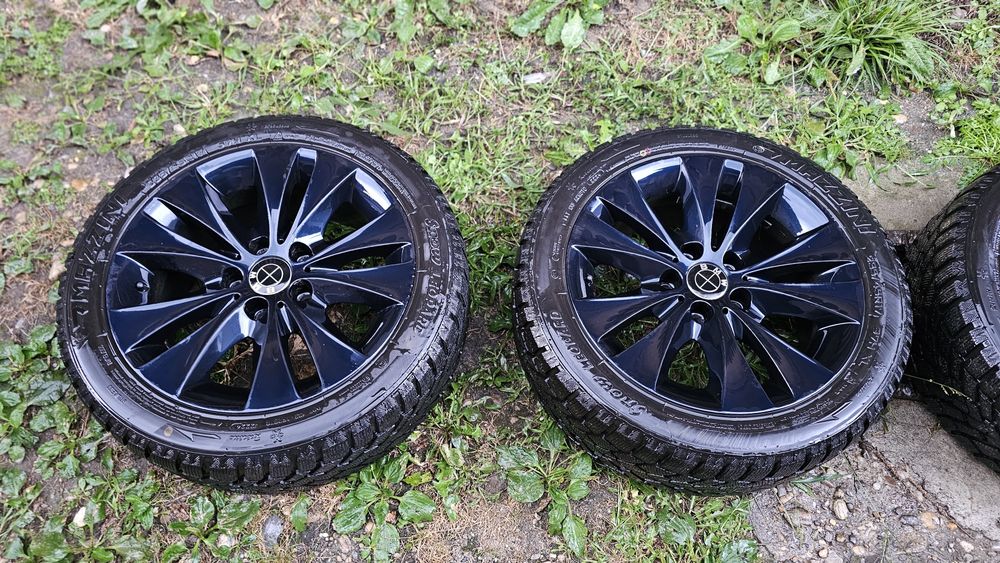 Jante bmw 5x120 r17 plus anvelope iarna