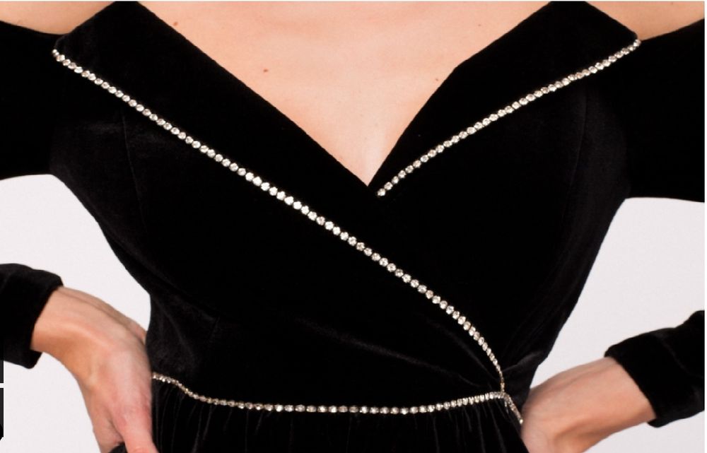 Corset nissa cu cristale
