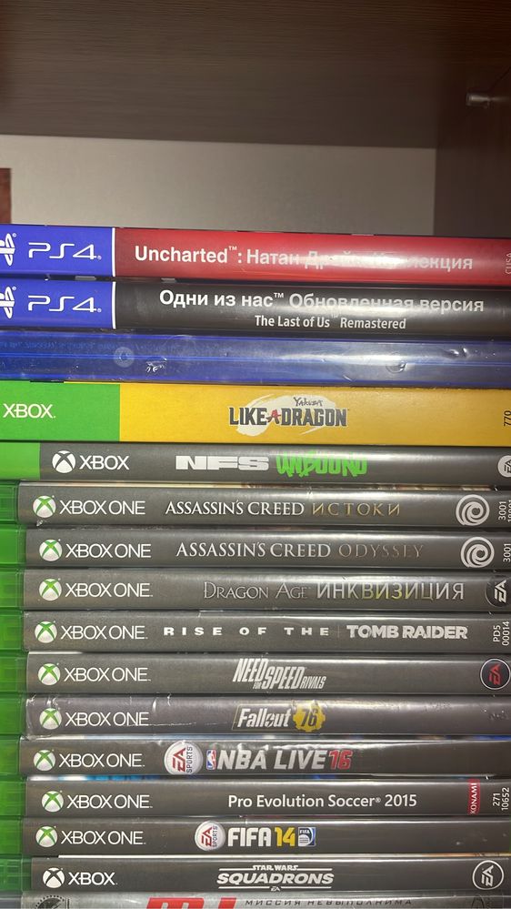 Продаю диски на Xbox и ps