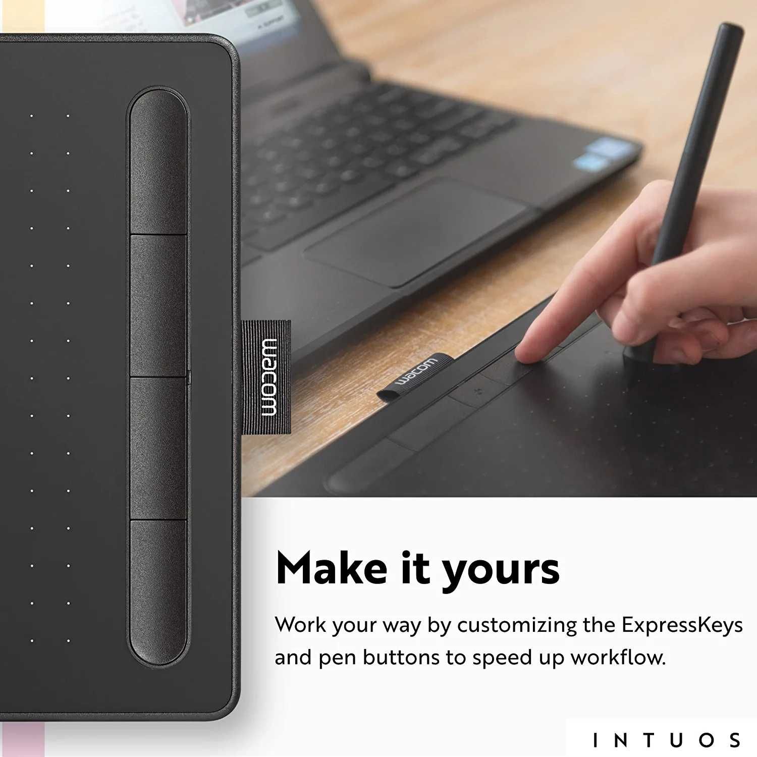 Графический планшет Wacom Intuos Small Graphics Drawing Tablet