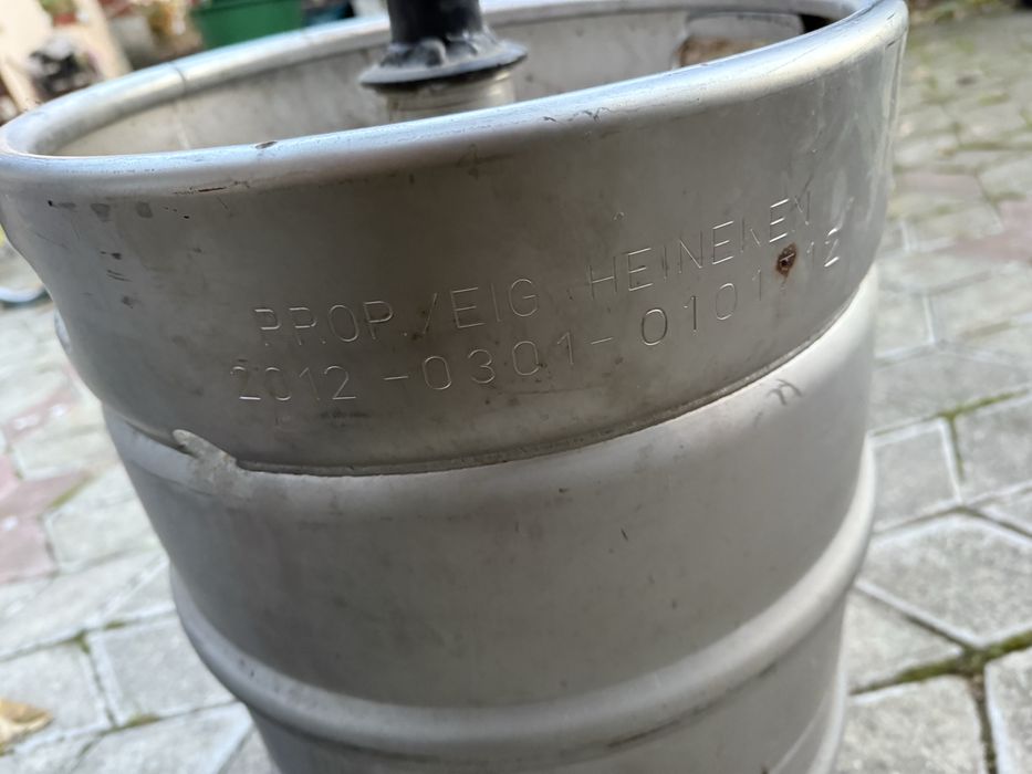 Butoi inox pentru bere