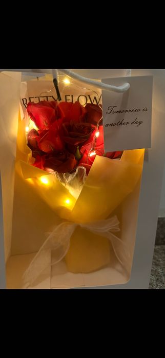 Ursuleț din flori de săpun