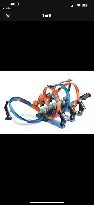 Cursa Hot Wheels Corkscrew , hotwheels track, motorizara.