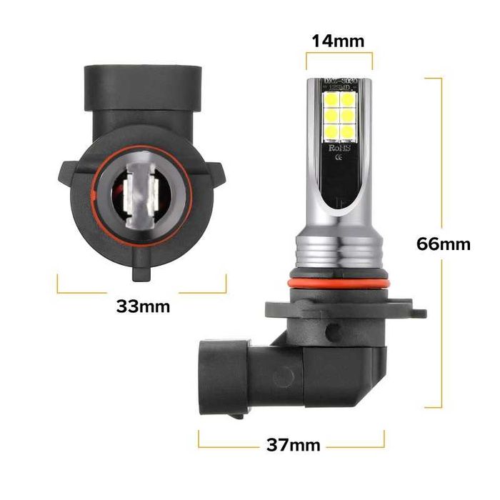 лед крушки H11 / H8 / H9 / h7 за магла , халоген, led h7