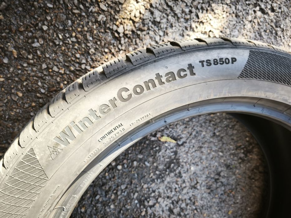 235/50/20" 2бр Continental winter contact ts 850,dot2821,6mm