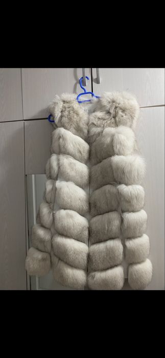 Vesta din blana naturala