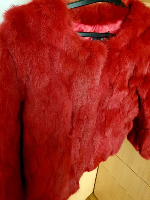 Haina de blană naturală