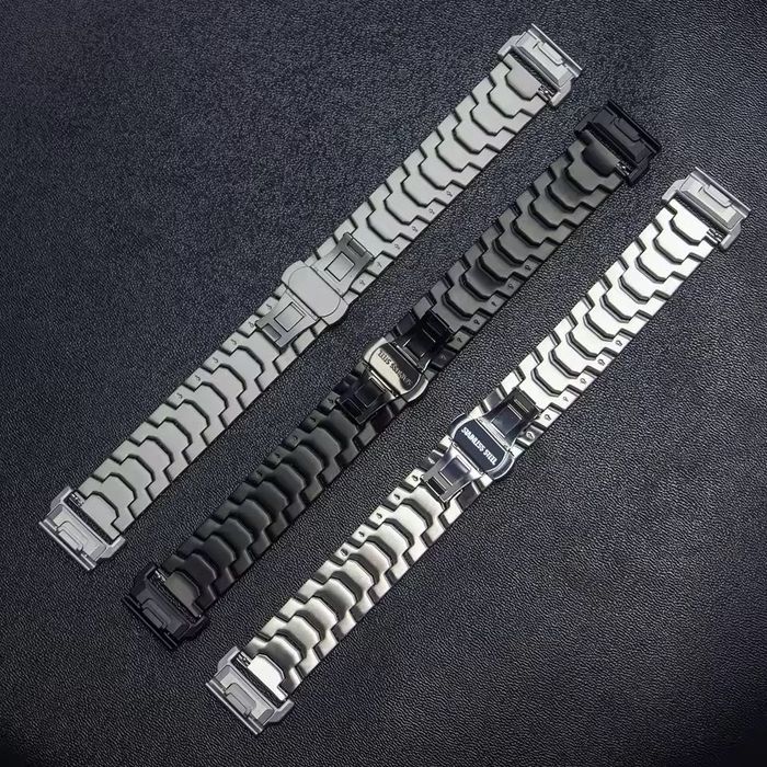Верижка от медицинска стомана за Garmin Quickfit 22 | 26 mm.